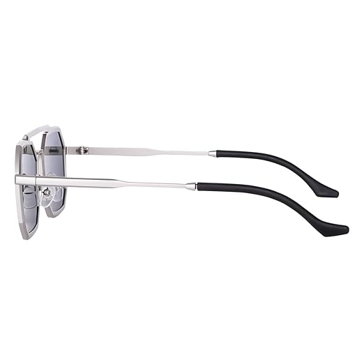 Polarized Hexagonal Sunglasses for Men