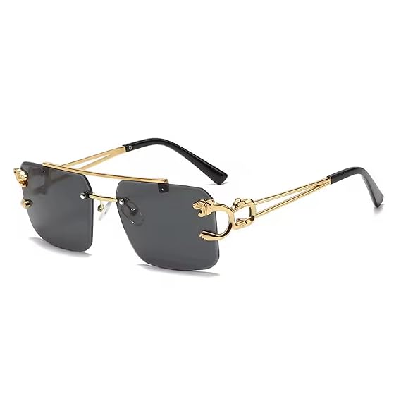 Diamond Cut Rectangular sunglasses for Men